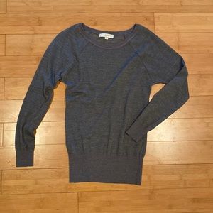 Like New - LOFT - Small - Gray sparkly sweater